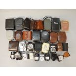 Selection of camera clip-on exposure meters.