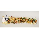 Good collection of alcoholic miniatures.
