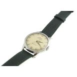 A Mido Superautomatic Powerwind steel gents wristwatch, with clean uncracked dial,