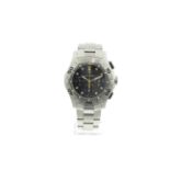 TAG HEUER - A gents stainless steel automatic Tag Heuer Aquagraph 500m chronograph calibre 60