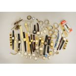 Large collection of assorted wrist watches for spares/repair.