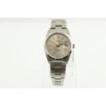 ROLEX - A gents ROLEX Oyster Perpetual Date Automatic stainless steel wristwatch, good condition,