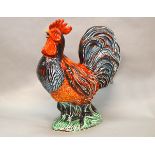 A large ceramic cockerel by AHAP - Anita Harris Art Pottery. Retail Price £249. Height 40cm approx.