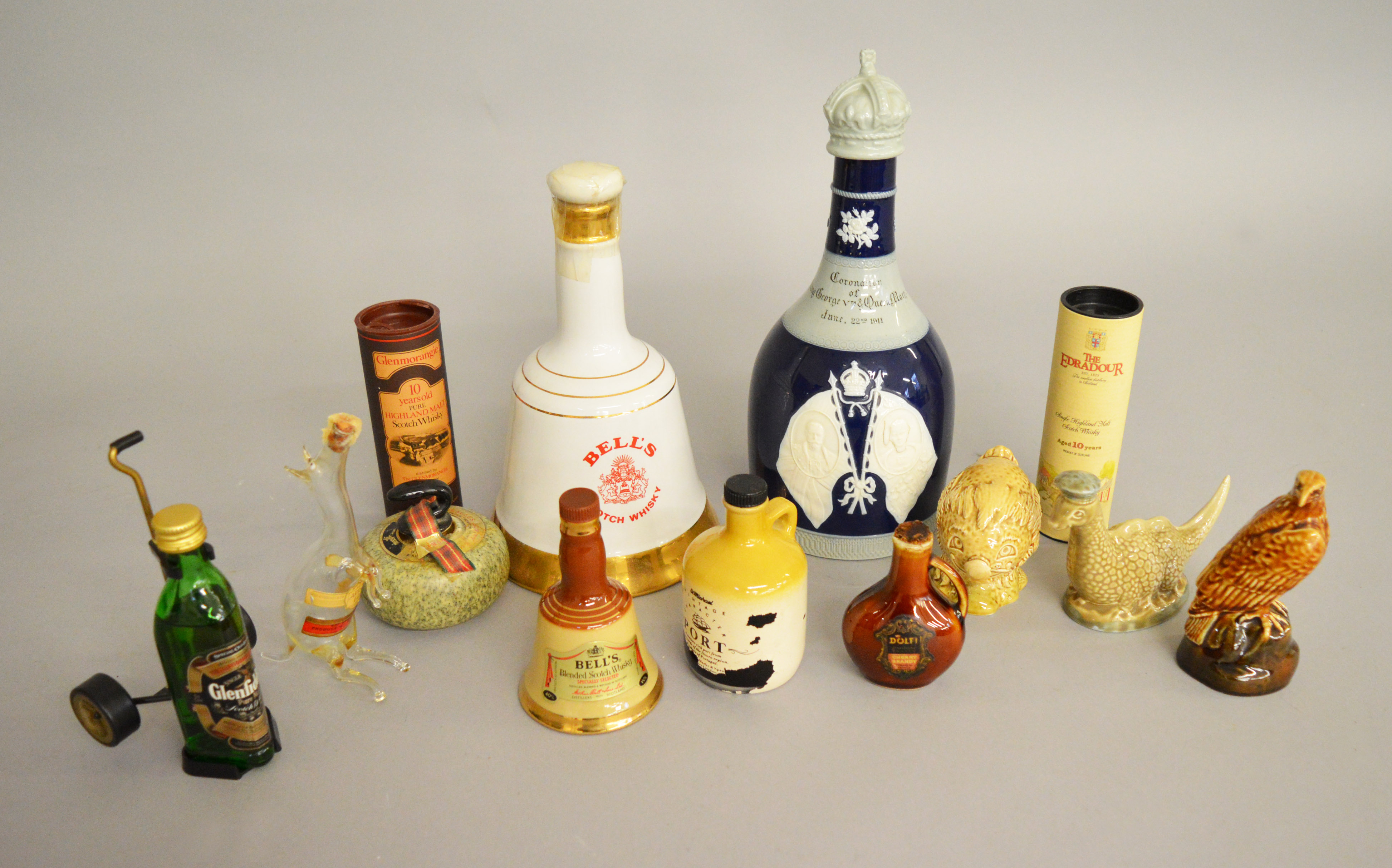 Collection of Wade Whisky Bell's etc.