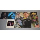 6 Johnny Cash records inc At Folsom Prison CBS 63308, Johnny Cash at San Quentin CBS 63629,