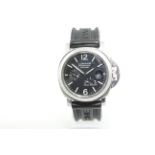 PANERAI - a hents Automatic stainless steel Panerai Luminor Power Reserve wristwatch, dated 2002,
