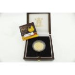 ROYAL MINT Britannia 2005 gold proof coin with box & certificate