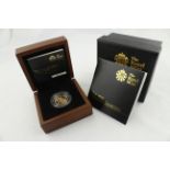 ROYAL MINT 2013 proof half sovereign with box & paperwork