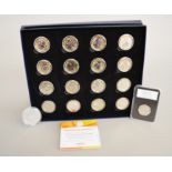 WESTMINSTER boxed Rio 2016 Commemorative coin colection, all with certificates,