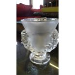 A Lalique St. Clouds vase, approx 12cm