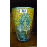 A Dennis Chinaworks vase " Tiffany Glass" 3/10, designed by Sally Tuffin, approx. 26cm- slight