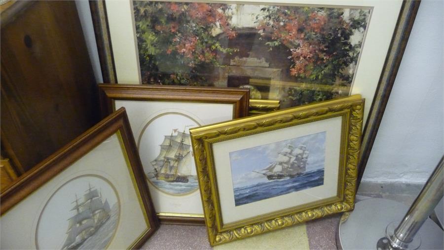 4 Maritime prints and one other