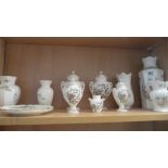 12 pieces of Aynsley china