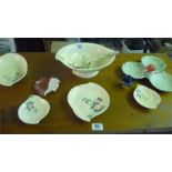 A collection of Carltonware, including a salad bowl with servers etc.