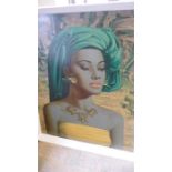 A print of the Balinese Girl by Tretchikoff