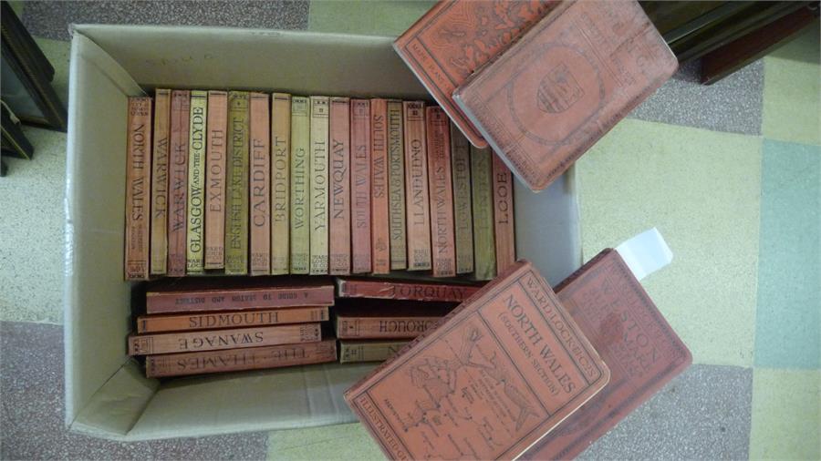 A quantity of Ward Lock & Co's illustrated guide books