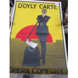 A D'oyly Carte poster for the Opera Company