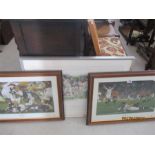 Two framed Ltd edition photographs rugby"World Cup Series", Matt Dawson and Jason Robinson ( both