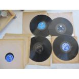 A small quantity of 78's including Elvis Presley, Johnnie Ray and Guy Mitchell