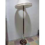 A retro standard lamp