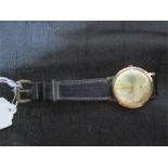 A Gentleman's vintage 9 ct gold Verity Incabloc watch