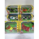 A boxed set of six Noddy in Toyland Corgi models