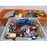 A large quantity of various Lego (In 3 boxes)