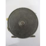 A J.B. Walker, Bampton & Co, Alnwick 4 1/4 inch salmon reel