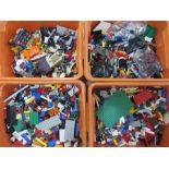 A large quantity of various lego (In 4 boxes)