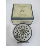 A boxed Farlow's Serpent 3 1/2 inch reel