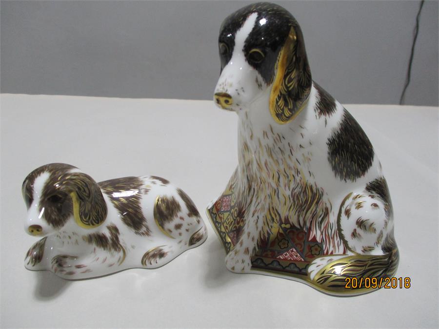 Royal Crown Derby Paperweights with gold stoppers - An exclusive Collectors Guild signed Scruff - Image 6 of 8