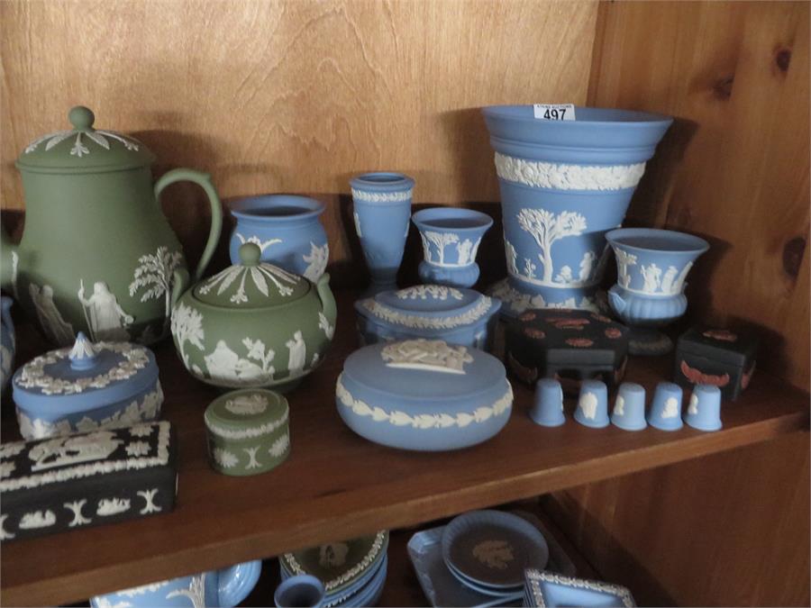 A collection of Wedgwood Jasperware - Image 3 of 5