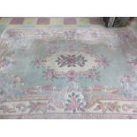 A chinese rug 8ft 10" x 6ft