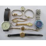 A collection of various watches