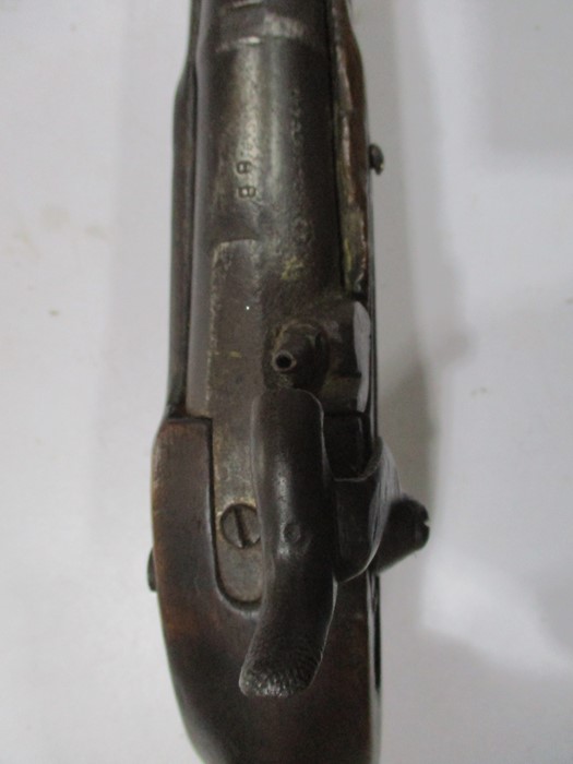 A 19th century muzzle loading percussion cap rifle A/F - Image 6 of 20