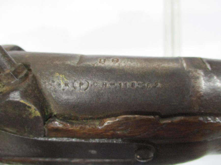 A 19th century muzzle loading percussion cap rifle A/F - Image 20 of 20
