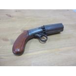 An English pepper box pistol - J R Coopers Patent