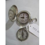 Two vintage compasses, one to be worn as a wristwatch, marked Brevete, Dem, Swiss Made