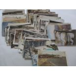 A collection of vintage postcards