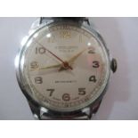 A vintage Swiss wristwatch "Jurowatch" on expandable bracelet