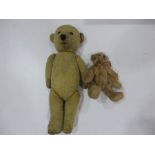 A vintage Teddy Bear along with a Kensington bear