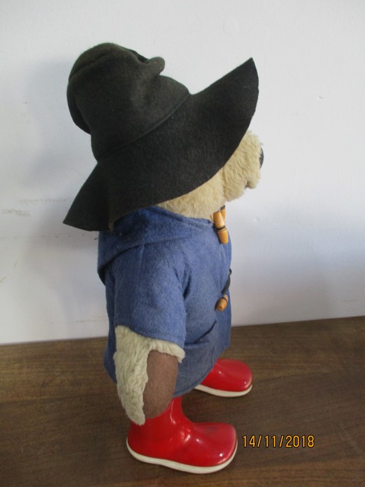 Paddington Bear along with a dog soft toy - Image 3 of 6