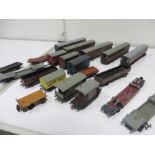 A quantity of Hornby Railway carriages etc