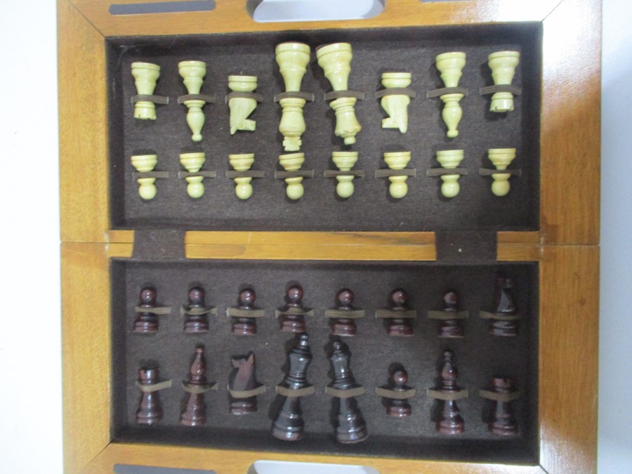 A boxed glass chess set along with one other - Image 6 of 6