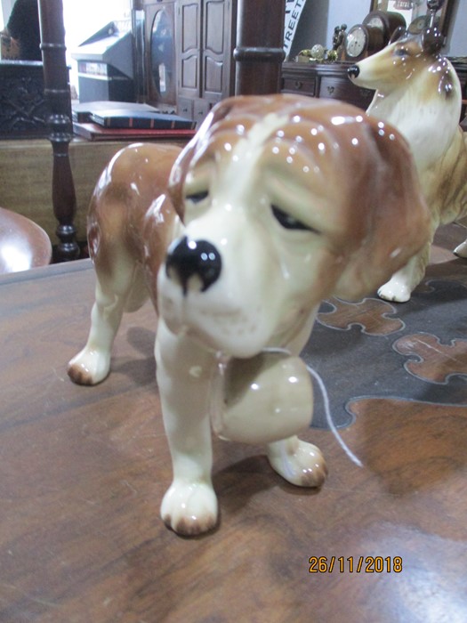 A collection of seven dog ornaments including Coopercraft - Image 7 of 13