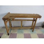 A woodworkers technology bench by Lervard
