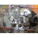 A collection of various coins