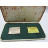 A cased Royal Wedding replica stamp set for HRH The Proncess Anne and Captain Mark Phillips, 14th