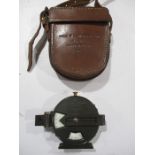 WW1 British Clinometer. no.340. Angle of Sight Instrument HA MK.I J.M Steward Ltd 191 with broad