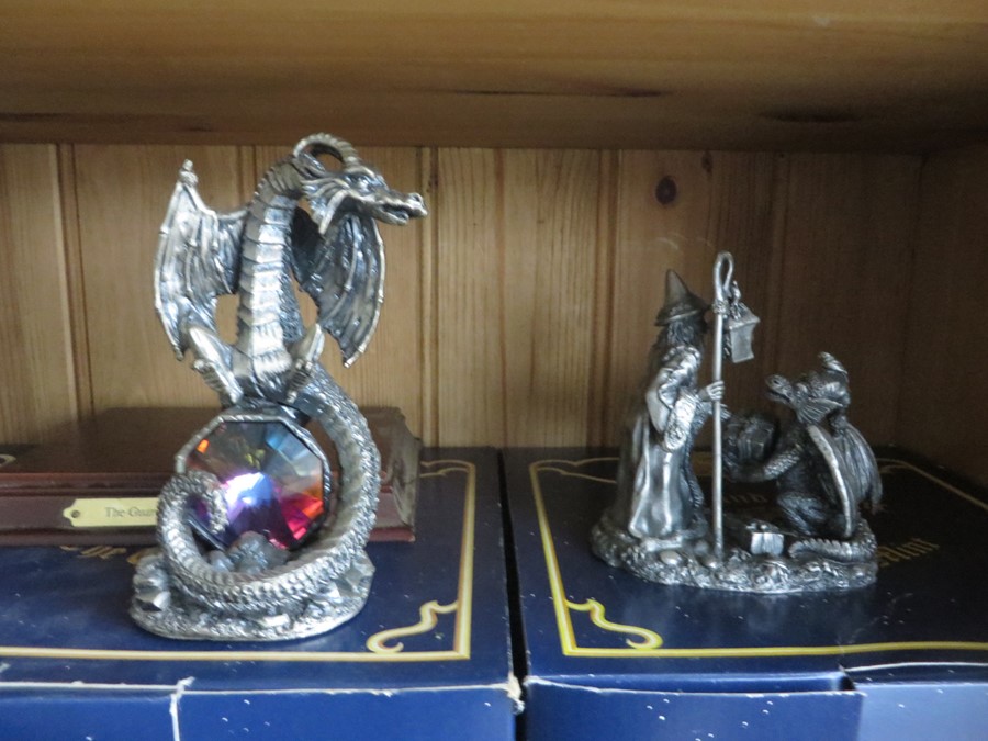 A collection of 8 Myth and Magic figures and 1 Dark Secrets figure by The Tudor Mint - Image 4 of 8